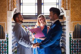 Toni Bonet photographer two grooms vow renewal in Spain