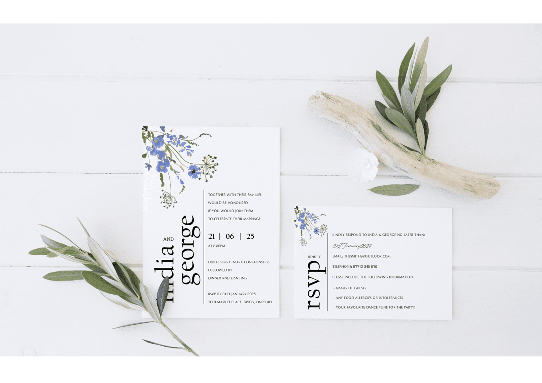 Peony Print Room Wedding Stationery listed on Tie The Knot Wedding Directory