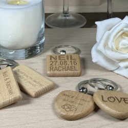 Personalised keyrings
