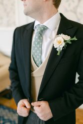 rose buttonhole
