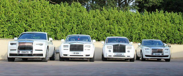 Rolls Royce Phantom Wedding Car Hire