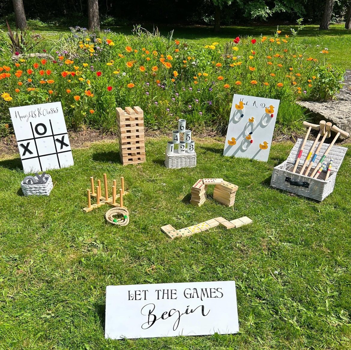Garden games hire