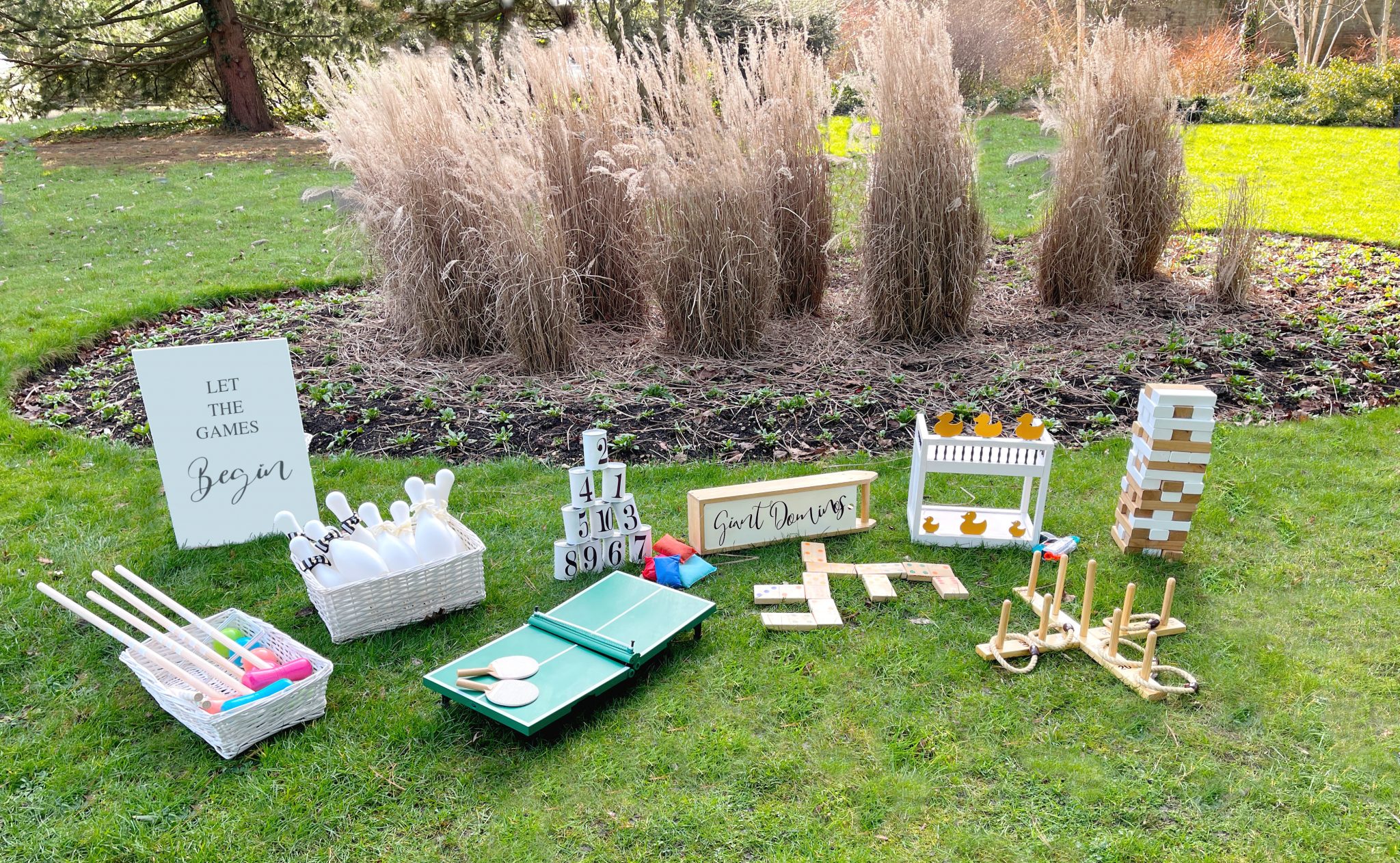 Garden games hire