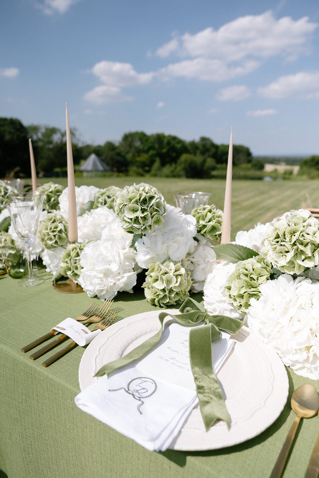 Embroidered Hemstitch Napkin