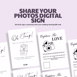 Digital wedding stationery