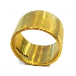 Wide gold band