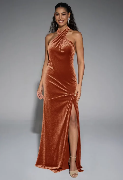 Burnt Orange Bridesmaid Dresses:Perfect for Your Autumn Wedding