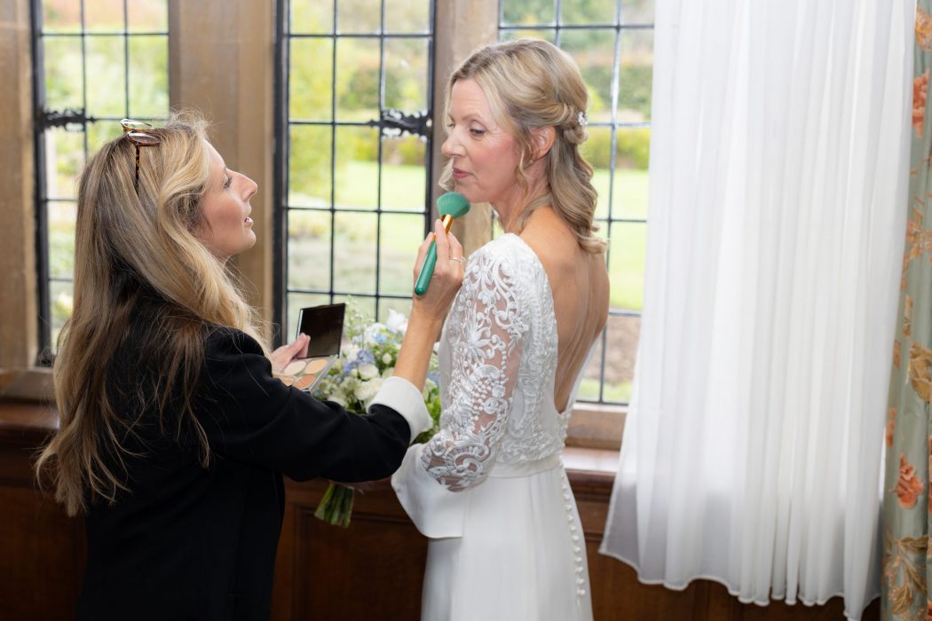 Bridal hair and make up