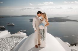 Santorini wedding