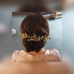bridal hair up