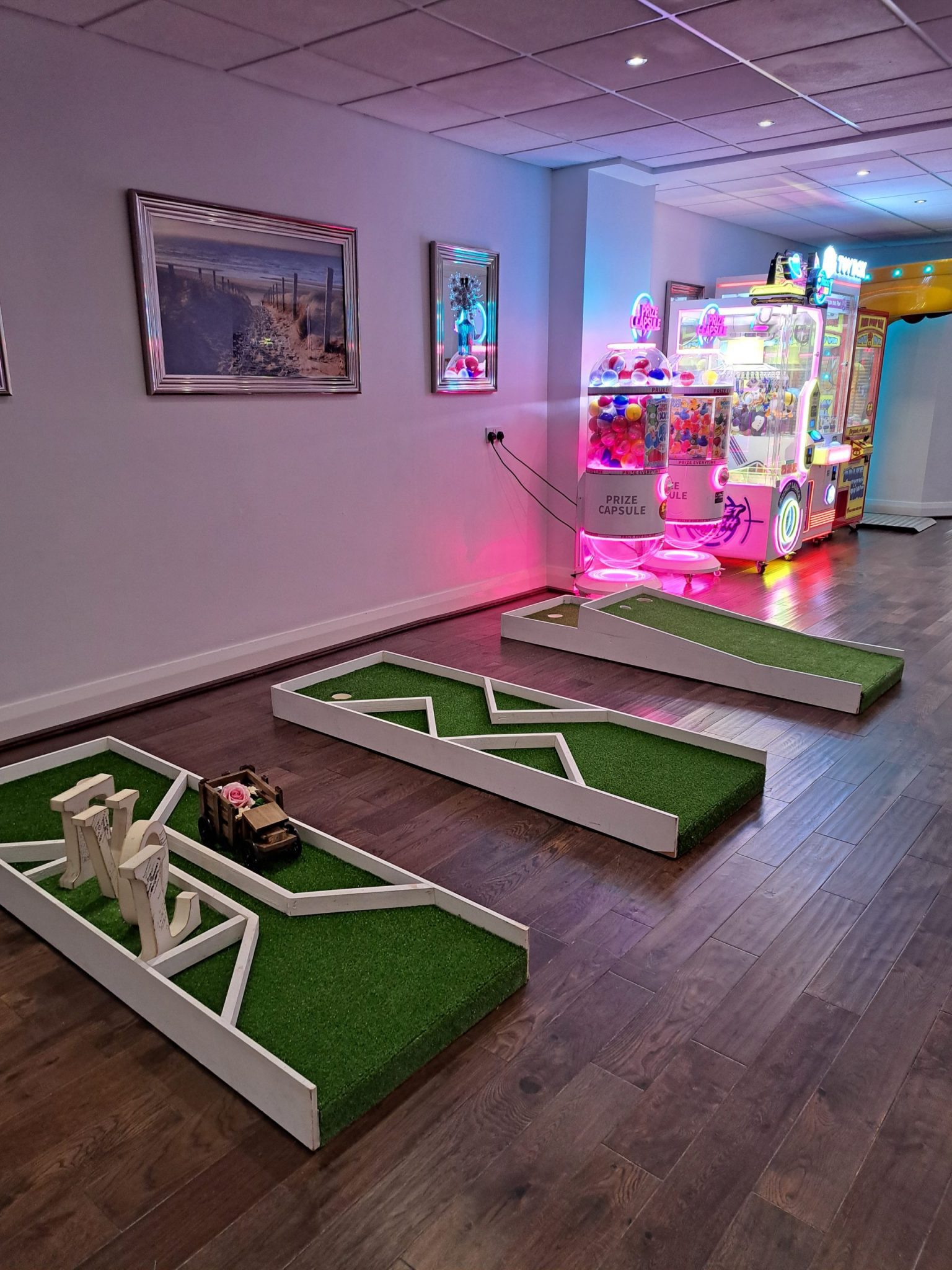 mini golf games for hire