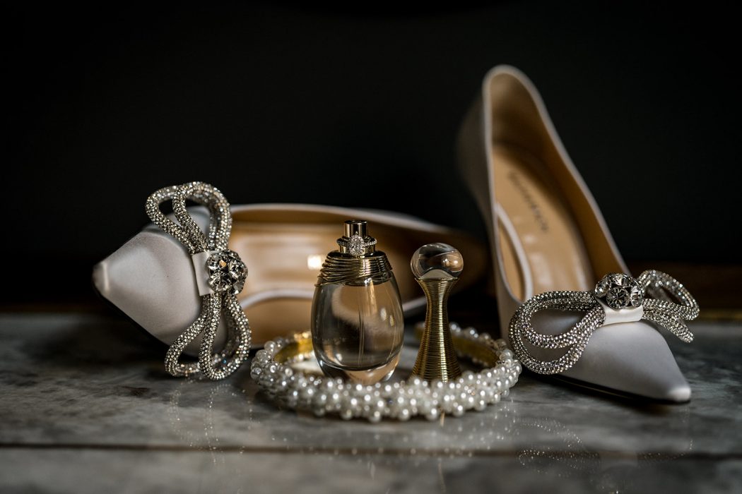 styled wedding accessories