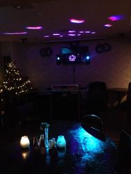 DJ set up