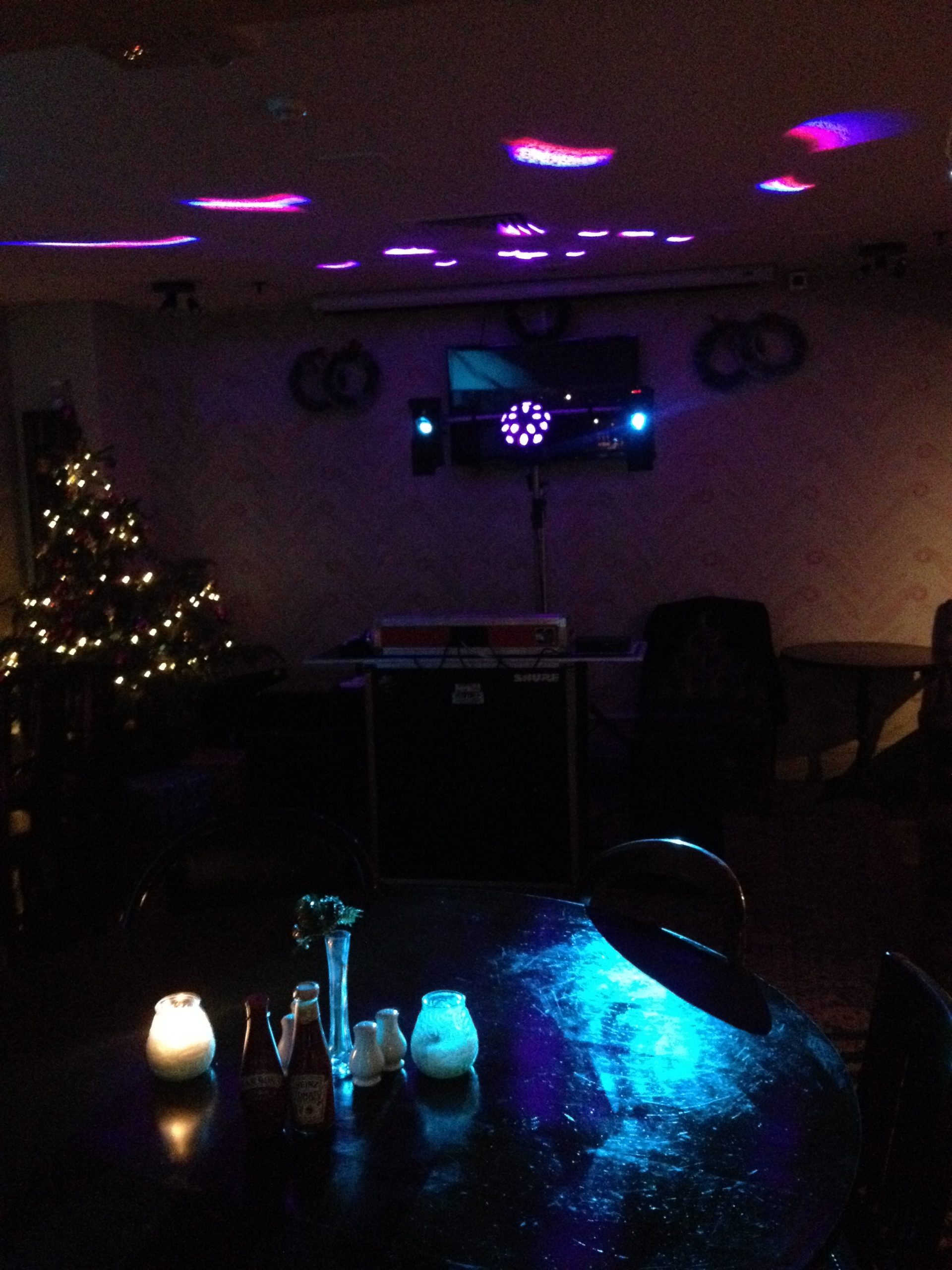 DJ set up