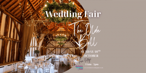 The Olde Bell Wedding Fair Sunday 18th October