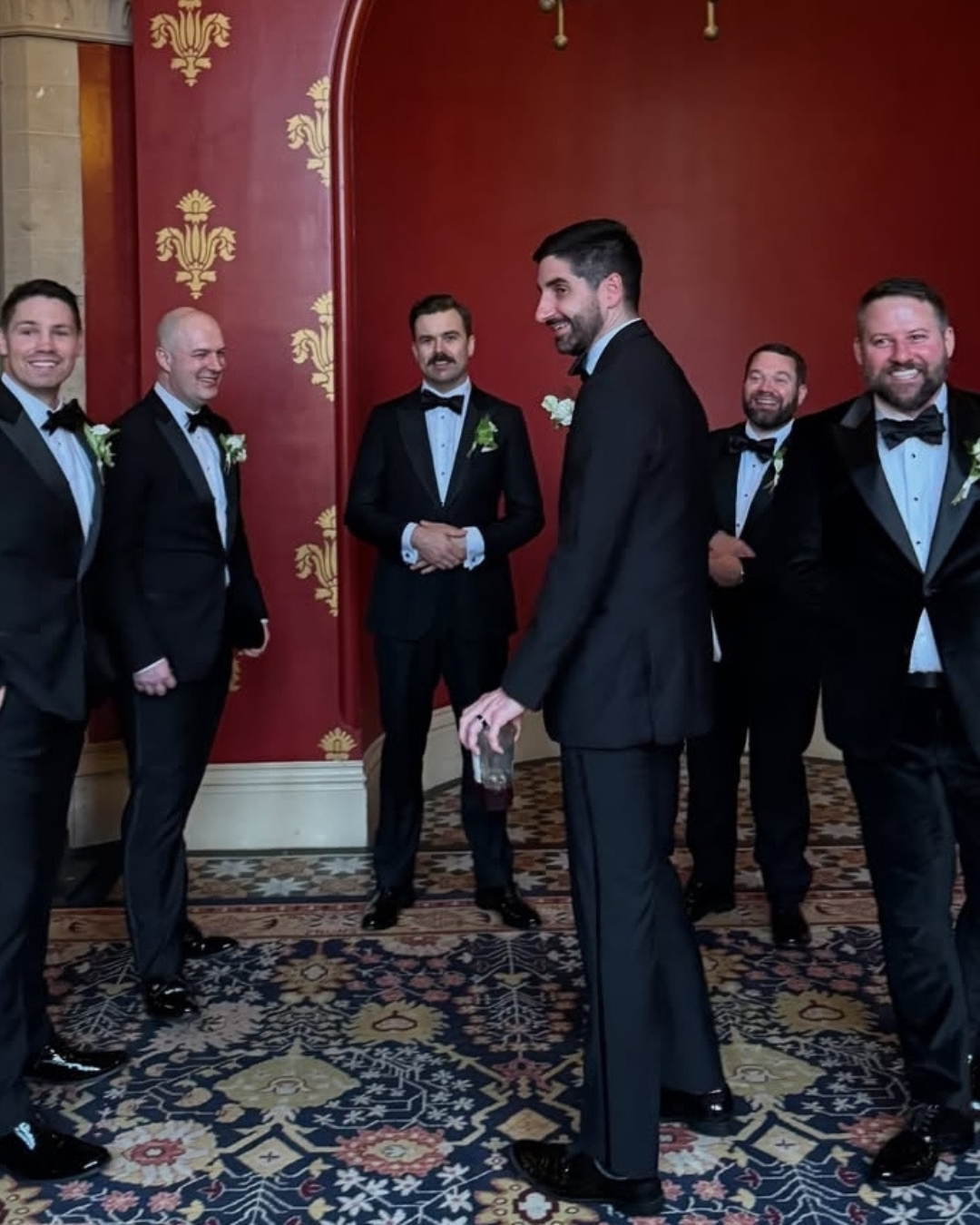 Groom and groomsmen ContentbyHayley