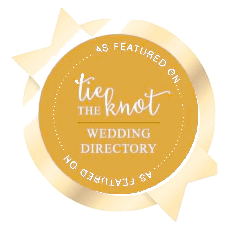 As Featured On Tie The Knot Wedding Directory