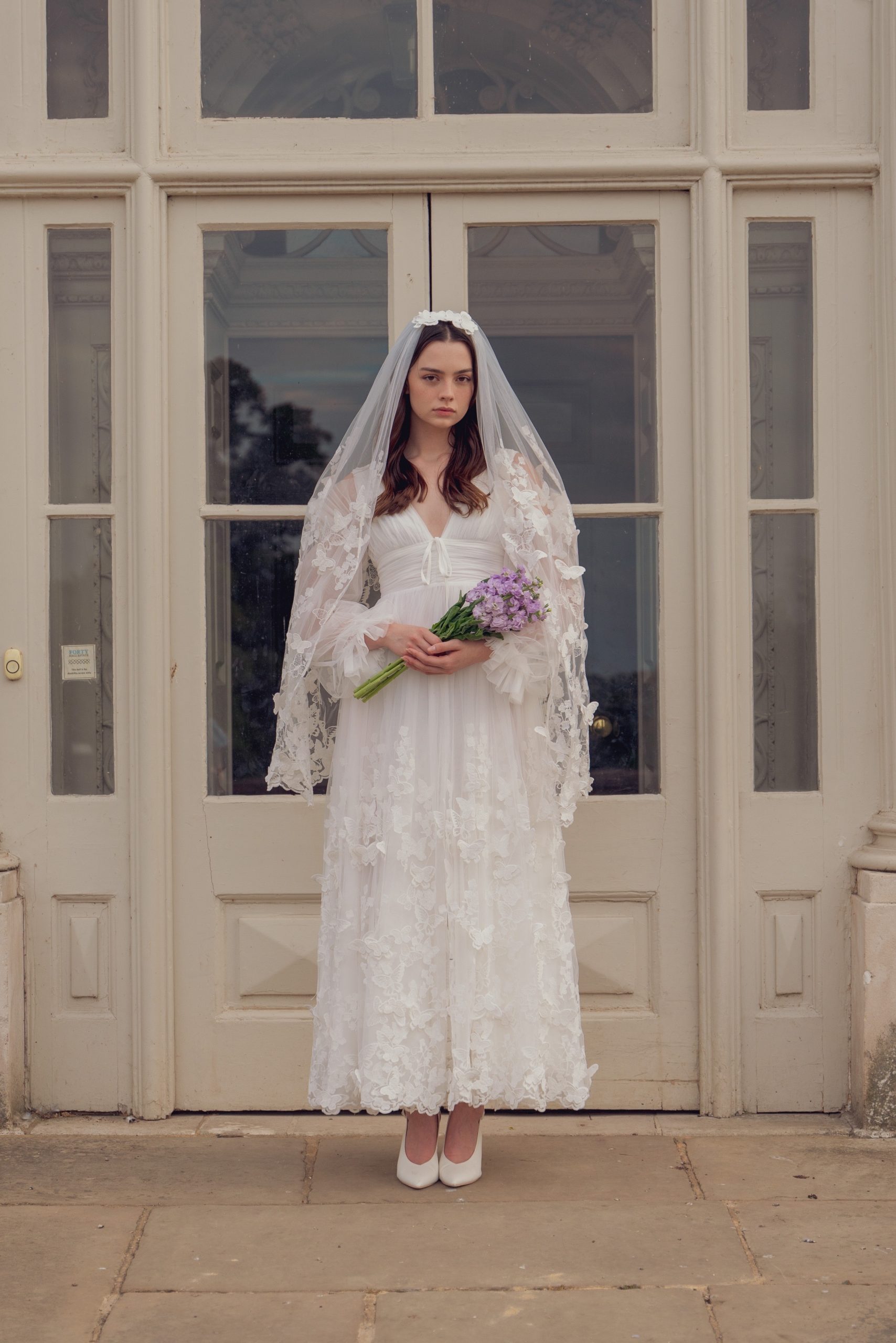Butterfly Gown & Veil
