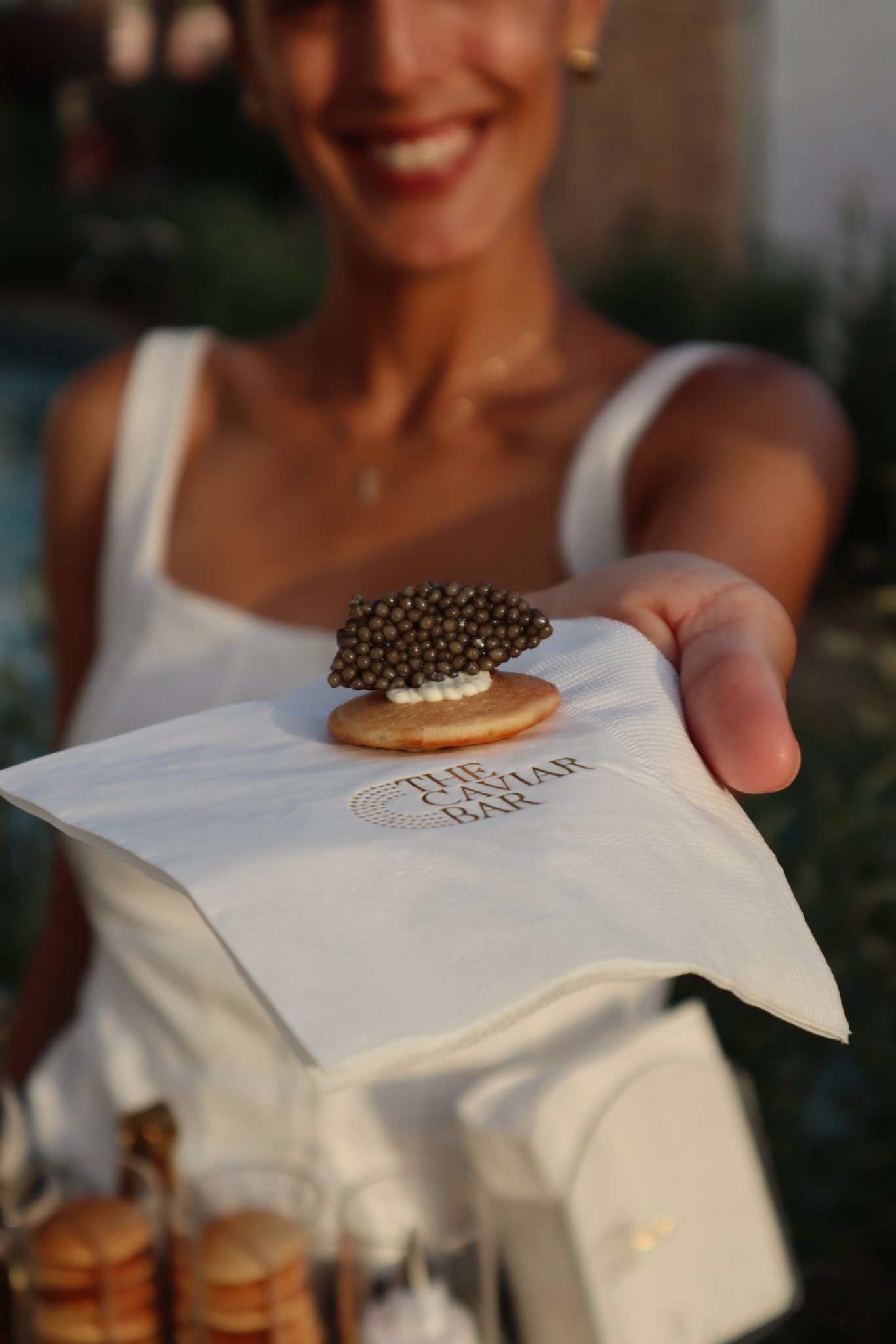 caviar aperitivo wedding
