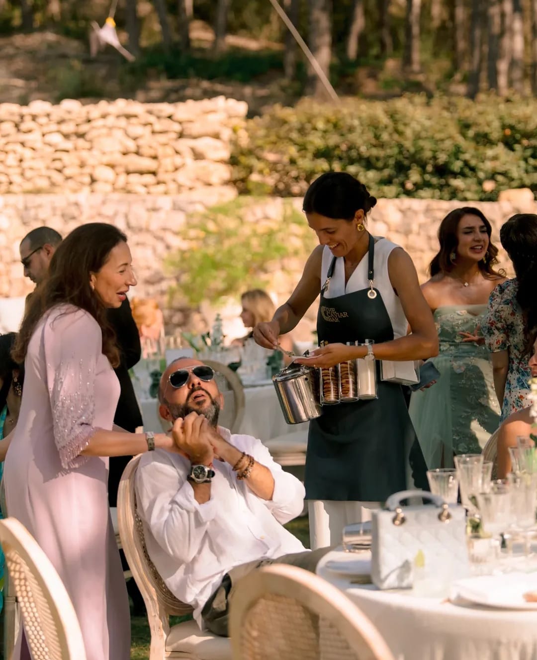 caviar aperitivo wedding