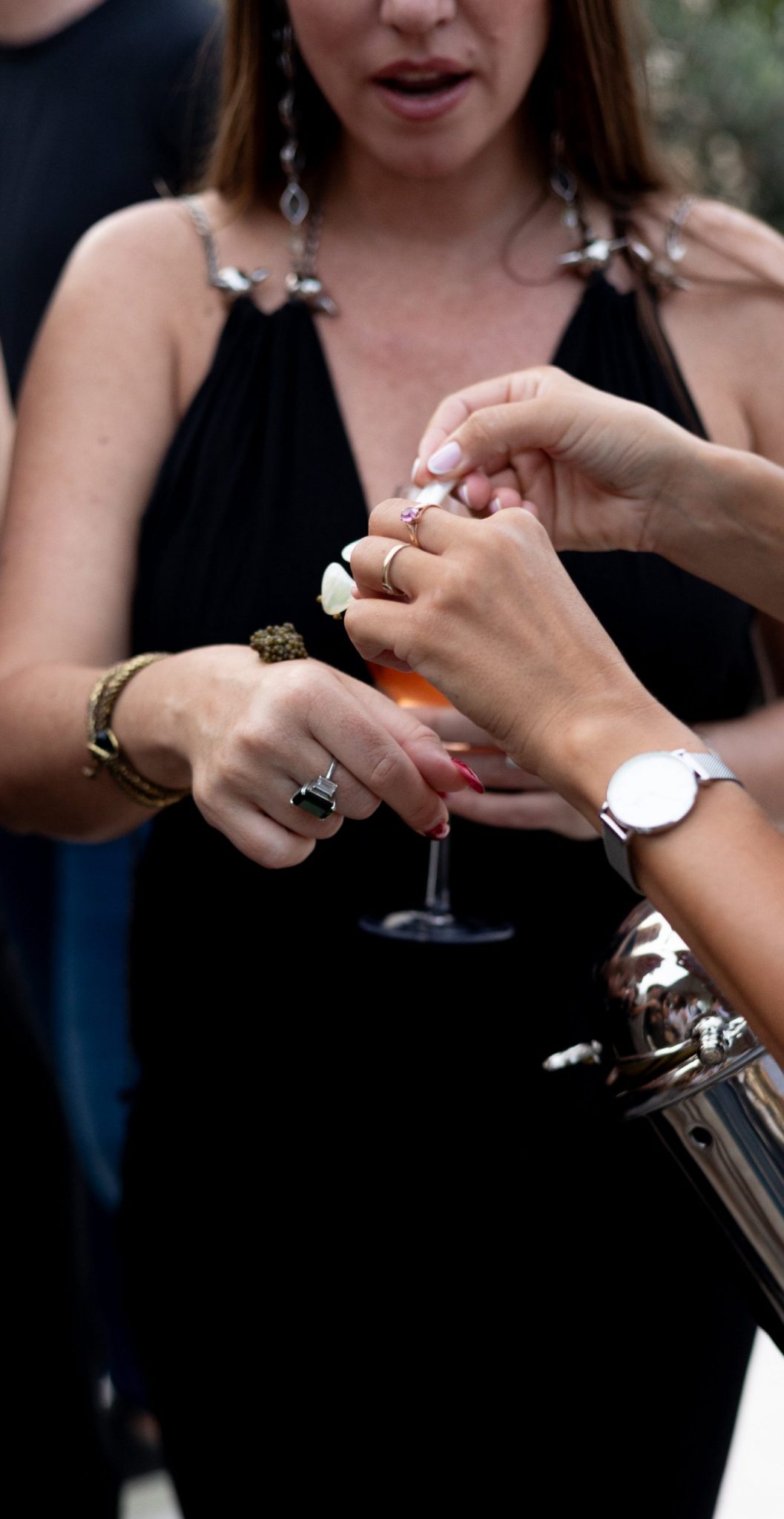 caviar aperitivo wedding