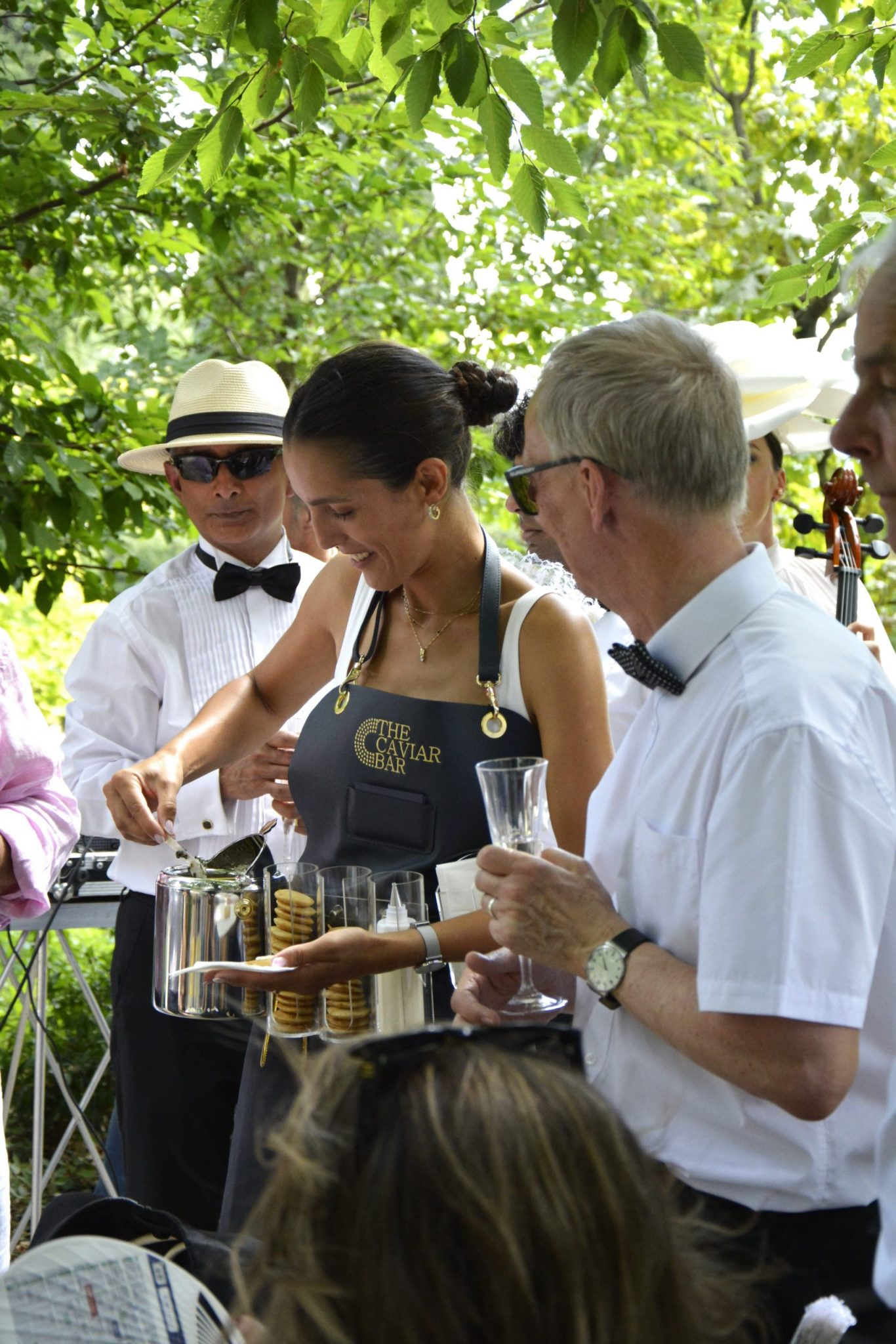caviar aperitivo wedding