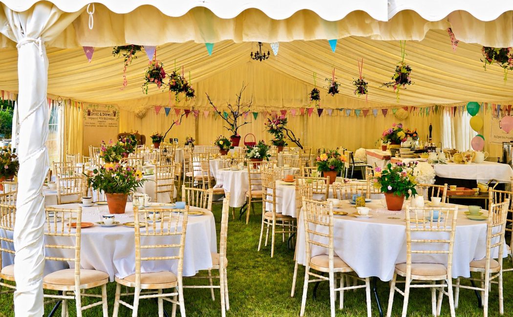 Clearspan wedding marquee in Harrogate, North Yorkshire