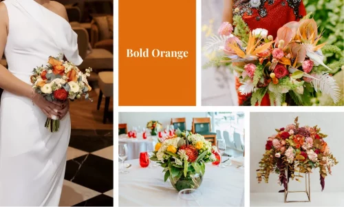 Bold Orange Colour Palette