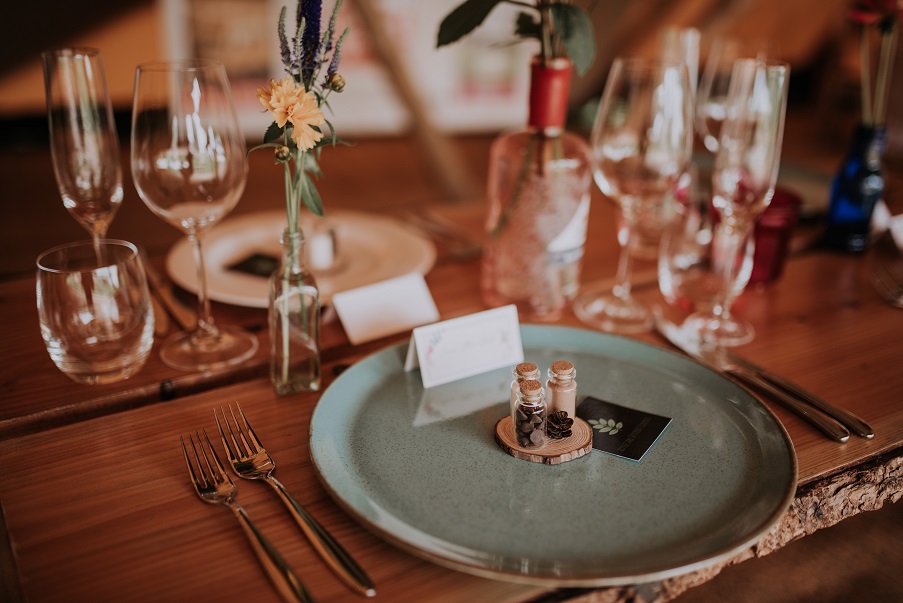 wedding place setting
