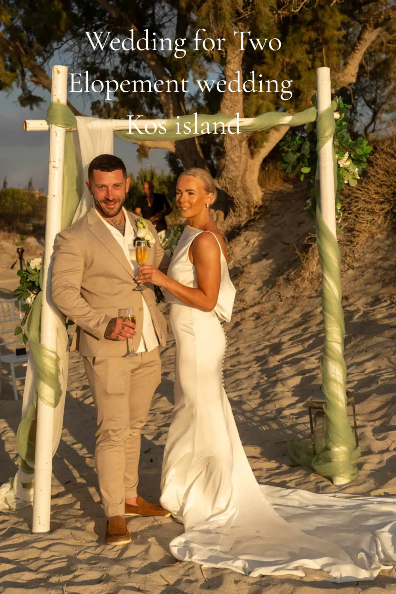 Greek wedding elopement