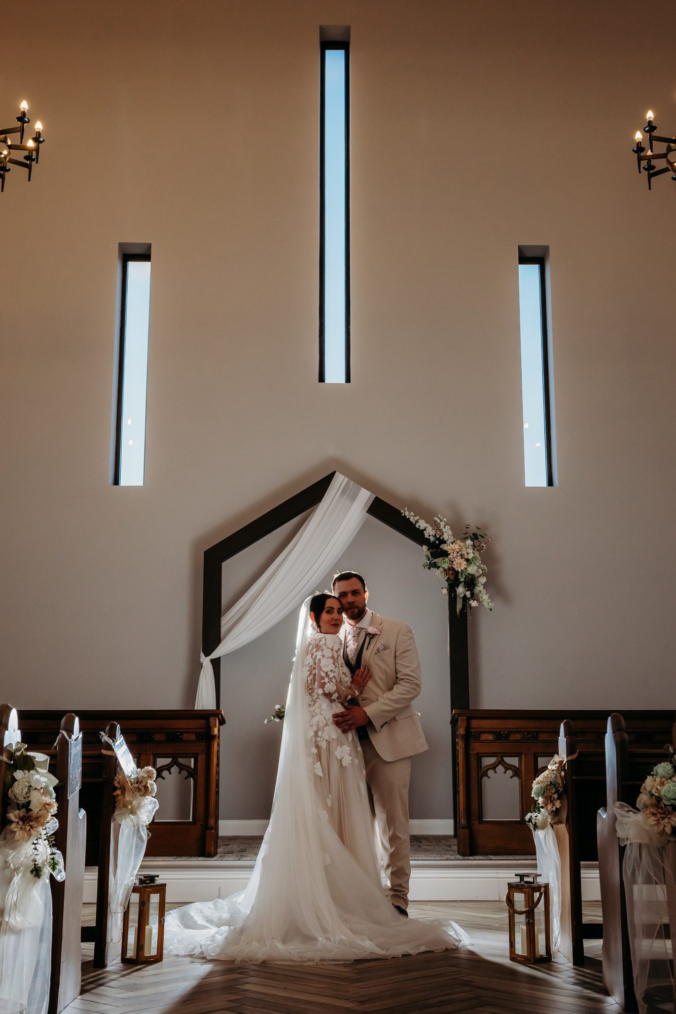 Lancashire Wedding Photographer - dramatic couple portraits - Bridget Photo Art