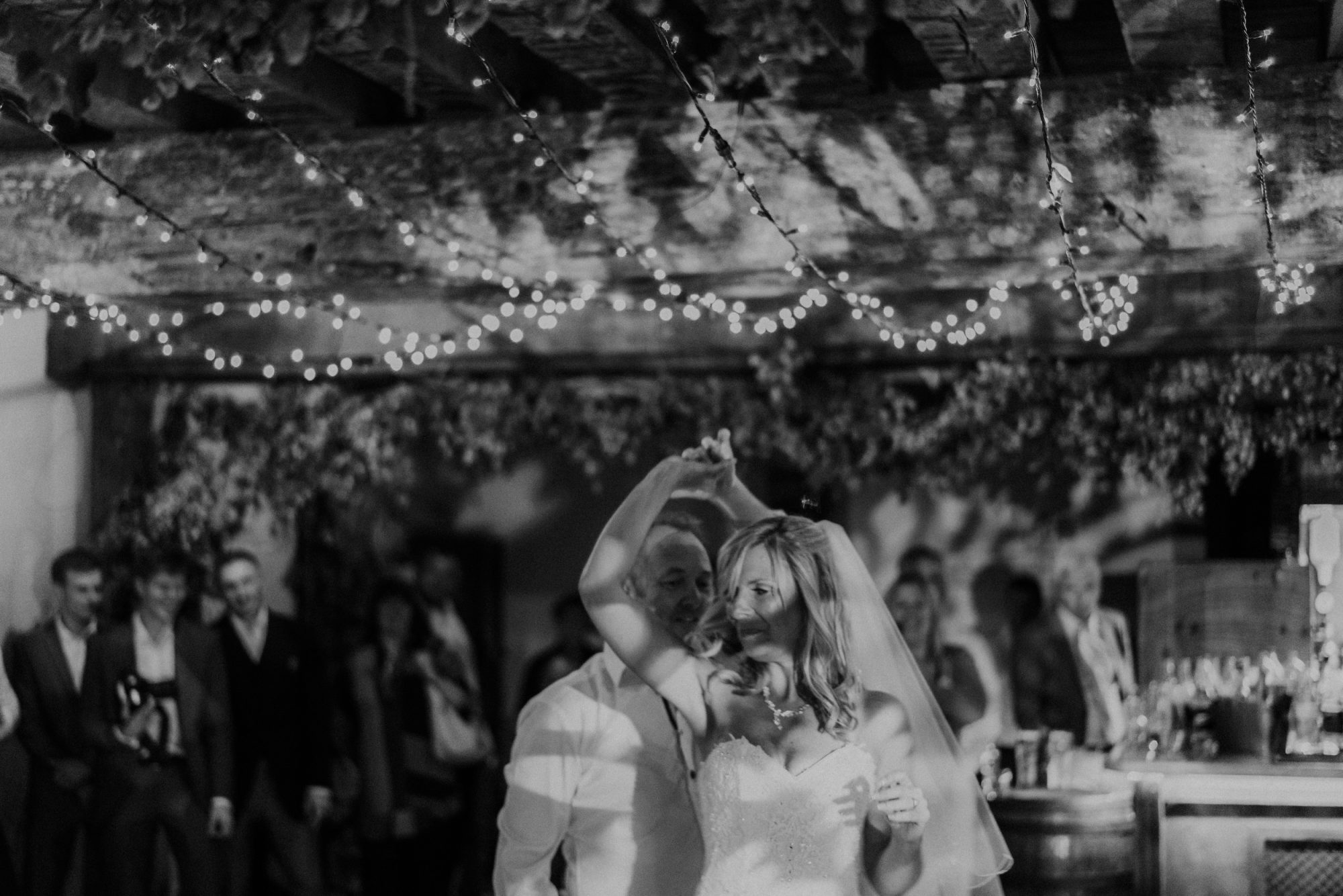 reception first dance twirl