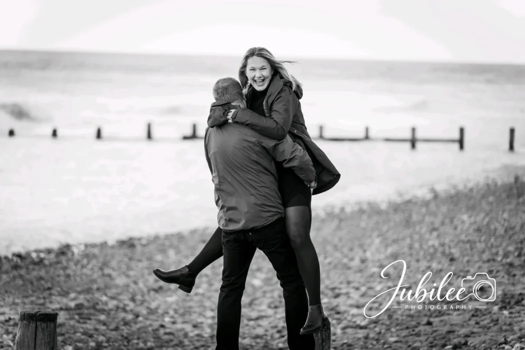 Couple on a beach