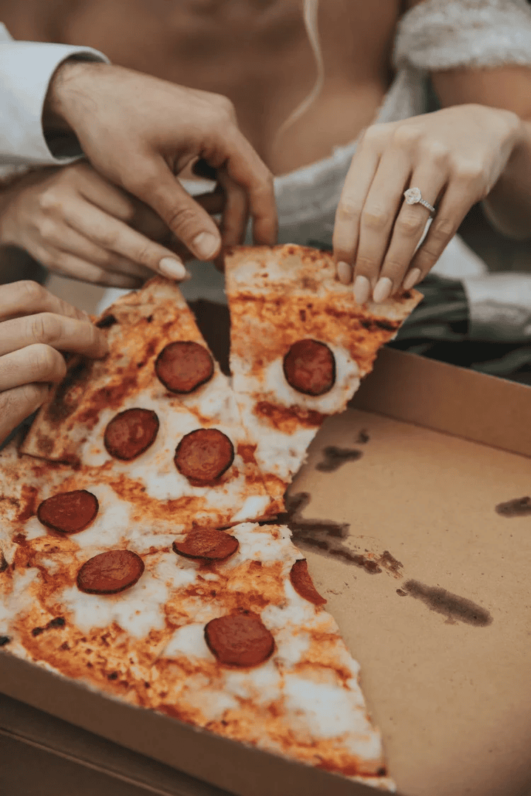 stone baked pizza