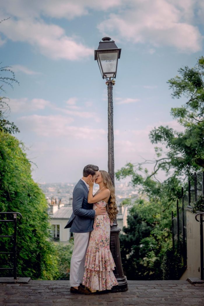 engagement photo of couple