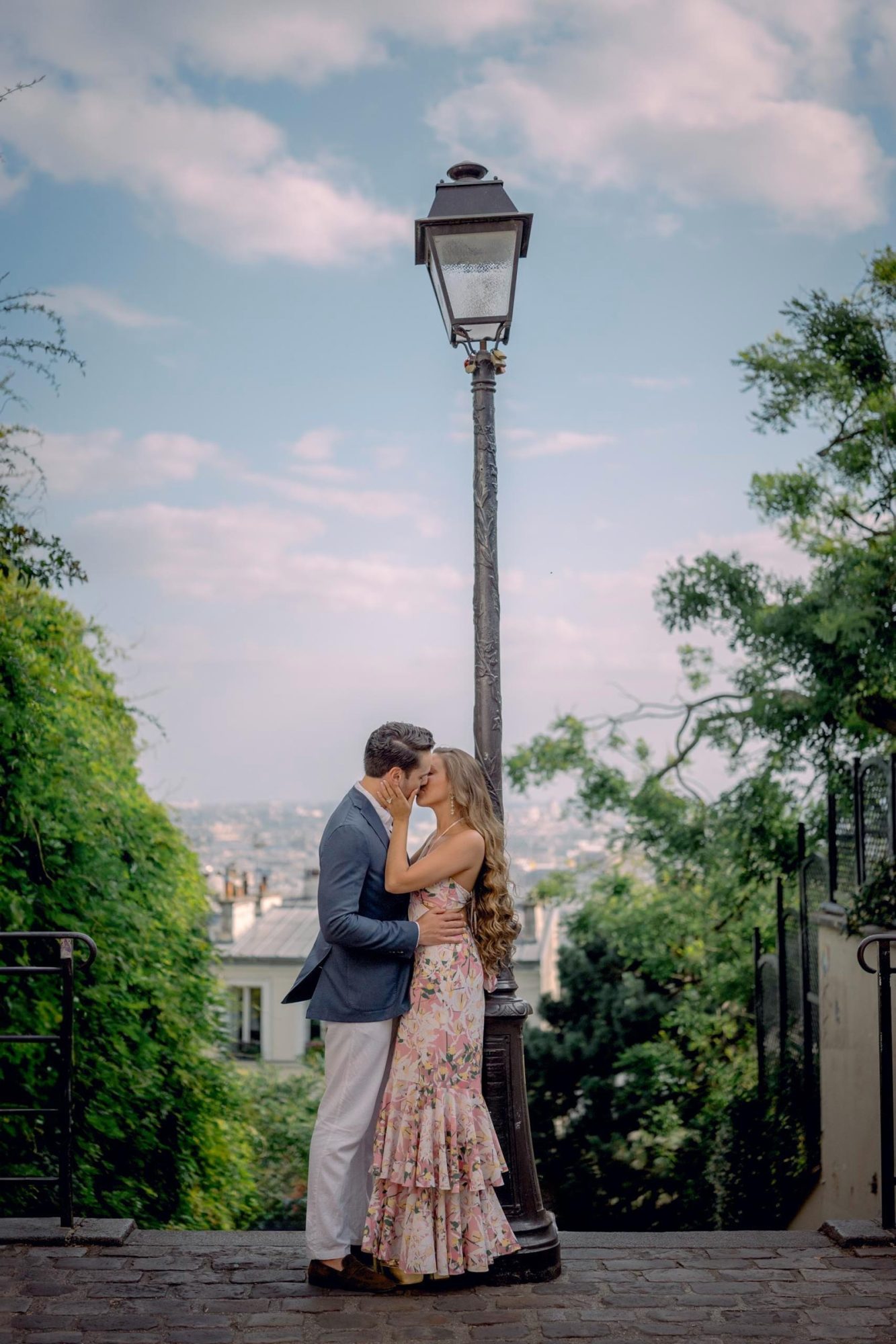 engagement photo of couple