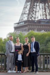 group photo in Paris